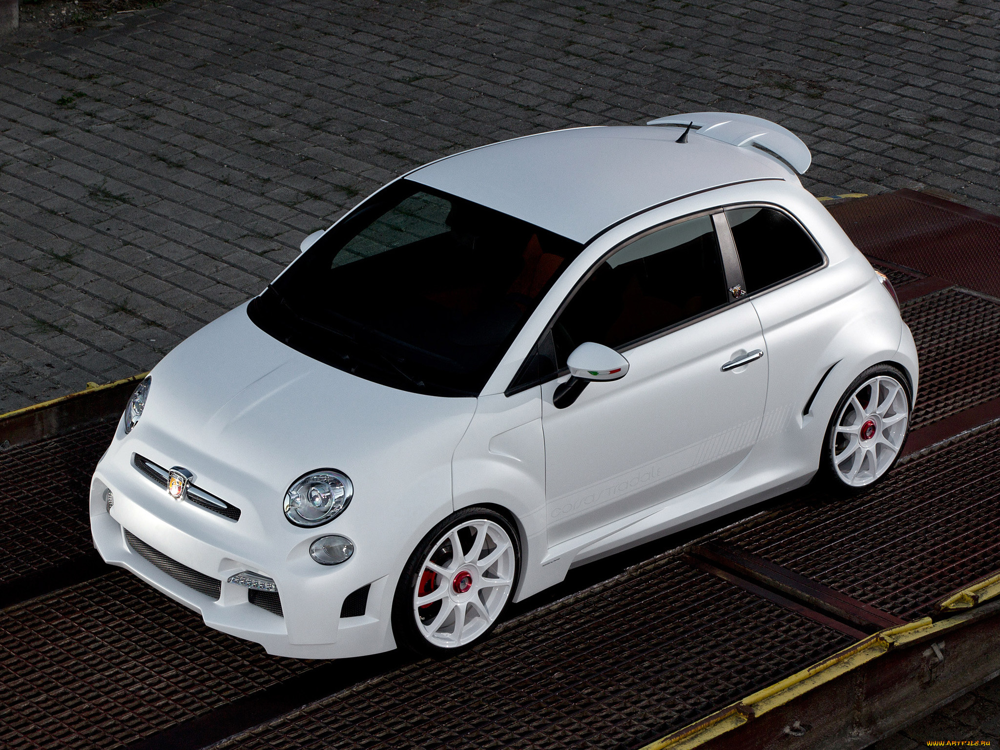 fiat zender abarth-500 corsa stradale concept 2013, , fiat, stradale, abarth-500, zender, 2013, concept, corsa